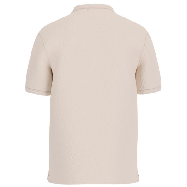 Polo Guess in maglia lavorata con zip