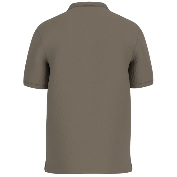 Polo Guess in maglia lavorata con zip