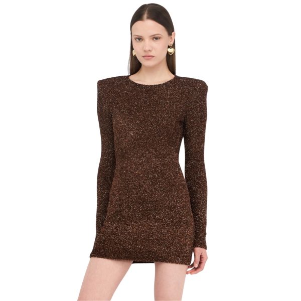 Abito Liu Jo in maglia con spalline imbottite