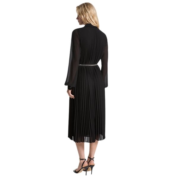 Abito Michael Kors in georgette plissé
