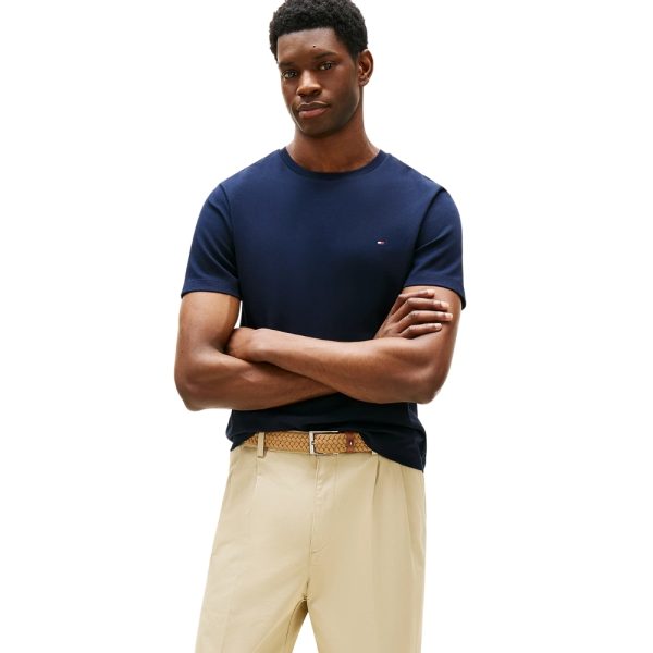 T-shirt Tommy Hilfiger in maglia interlock