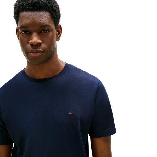 T-shirt Tommy Hilfiger in maglia interlock