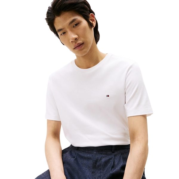 T-shirt Tommy Hilfiger in maglia interlock