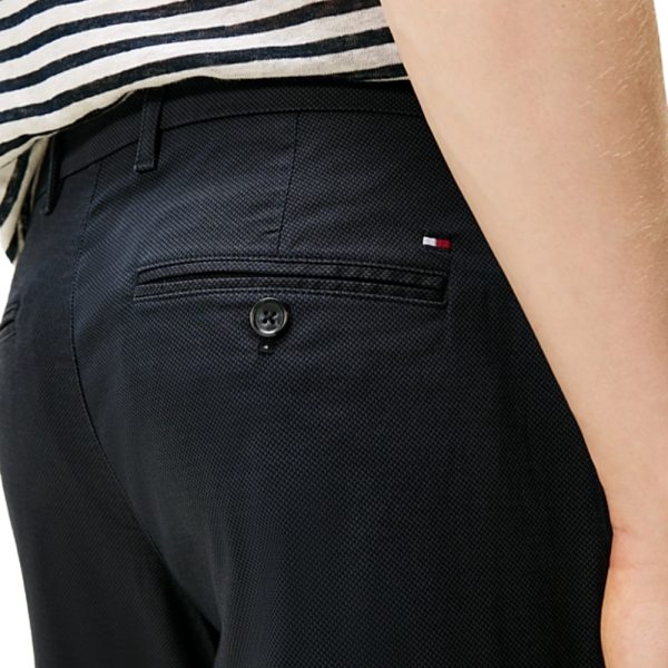 Pantaloni chino Tommy Hilfiger Bleecker slim fit con stampa