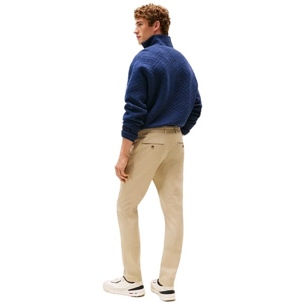 Pantaloni chino Tommy Hilfiger Bleecker slim fit con stampa