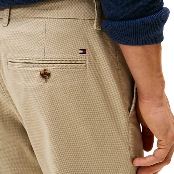 Pantaloni chino Tommy Hilfiger Bleecker slim fit con stampa