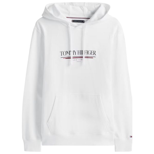 Felpa Tommy Hilfiger con logo centrale