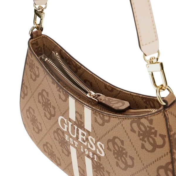 Borsa Guess Noelle top zip con logo