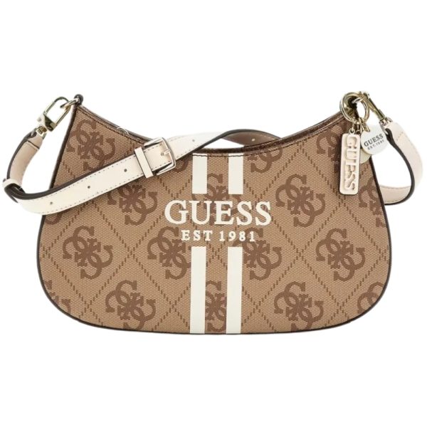 Borsa Guess Noelle top zip con logo
