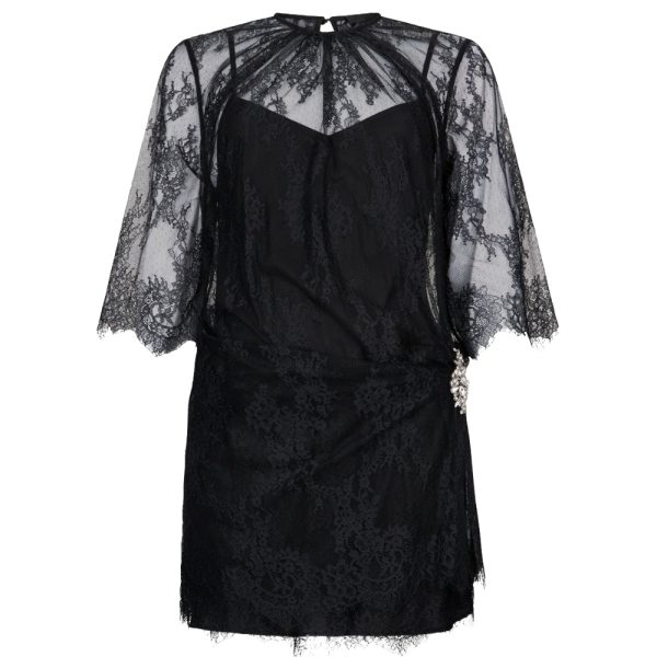 Abito corto Liu Jo in pizzo chantilly