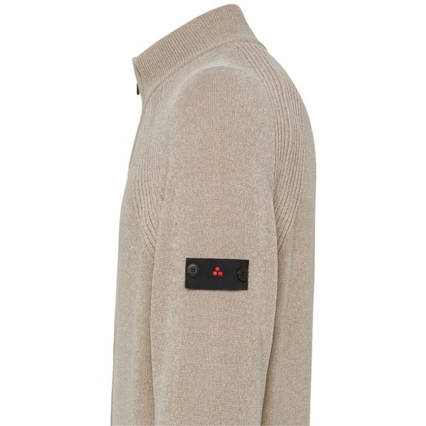 Maglia Peuterey in ciniglia rasata con zip