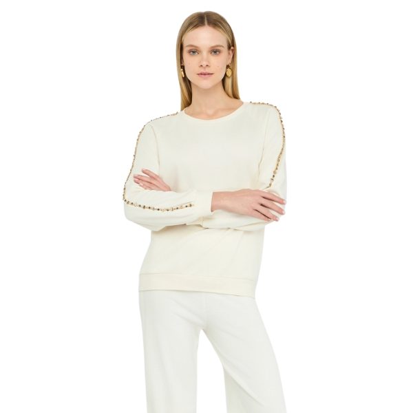 Felpa Liu Jo Better con strass