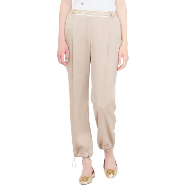Pantaloni in raso Liu Jo