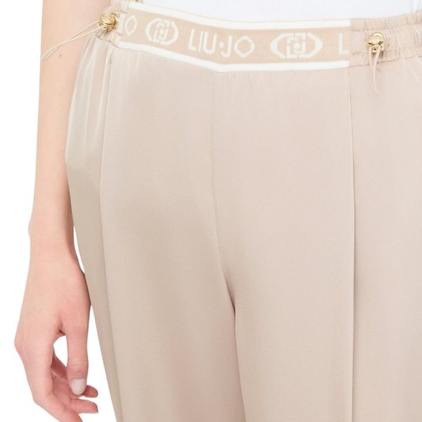 Pantaloni in raso Liu Jo