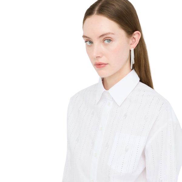 Camicia Liu Jo in cotone con strass