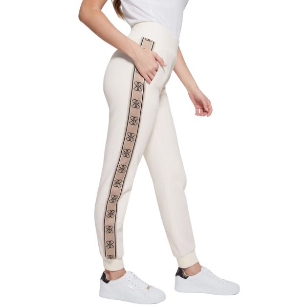 Pantaloni Guess jogger logo laterale