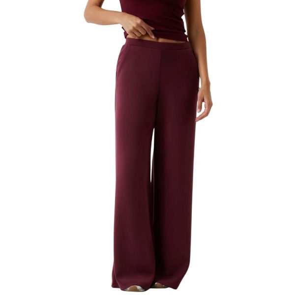 Pantaloni Guess wide leg