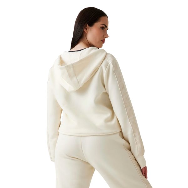 Felpa Guess con cappuccio e zip intera