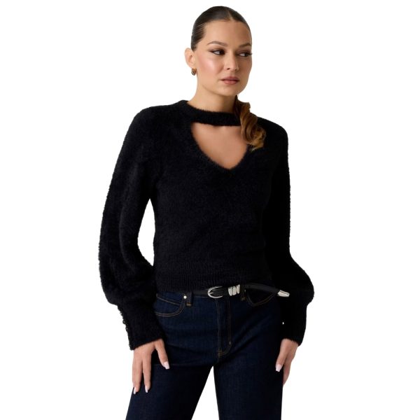Maglione Guess in maglia fuzzy