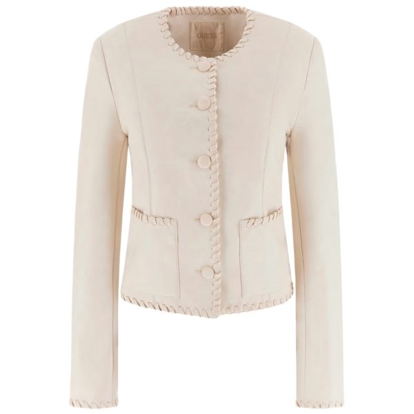 Giacca Guess similpelle Saffiano