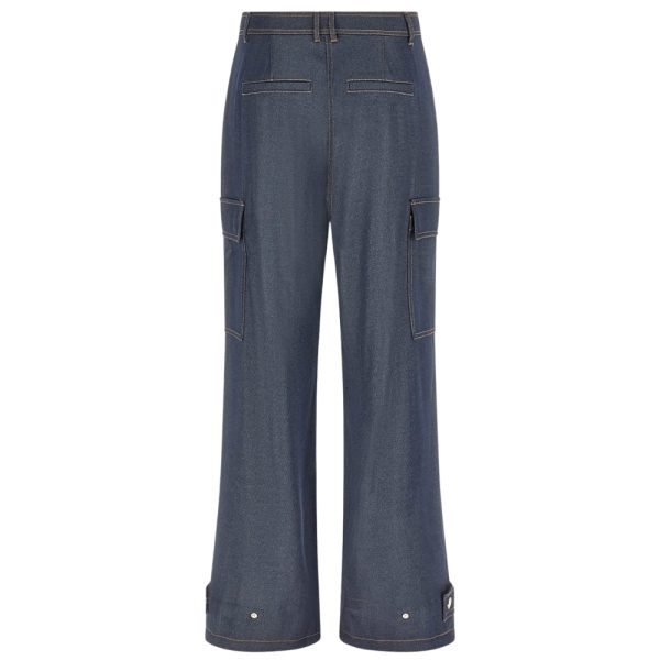 Pantalone Guess effetto denim tasche laterali
