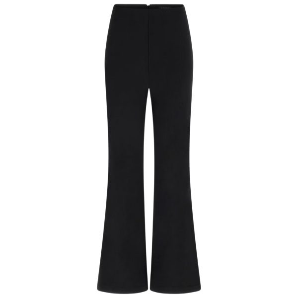 Pantaloni Guess a zampa in viscosa