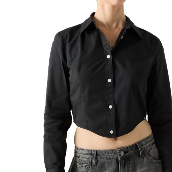 Camicia Guess Jeans corsetto corta