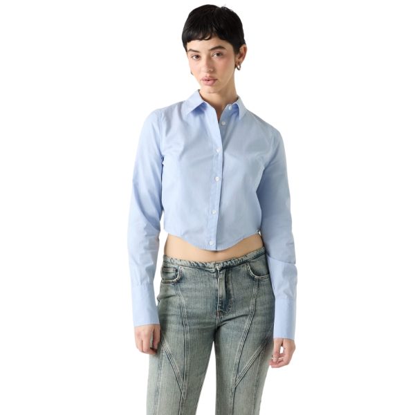 Camicia Guess Jeans corsetto corta