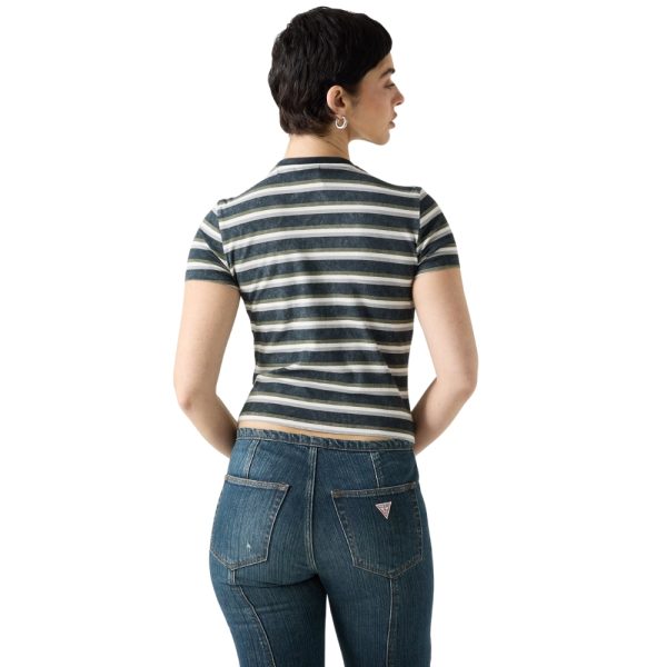 T-shirt Guess a righe corta