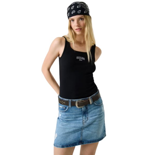 Canotta Guess Jeans a costine logo