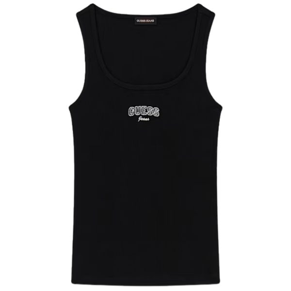 Canotta Guess Jeans a costine logo