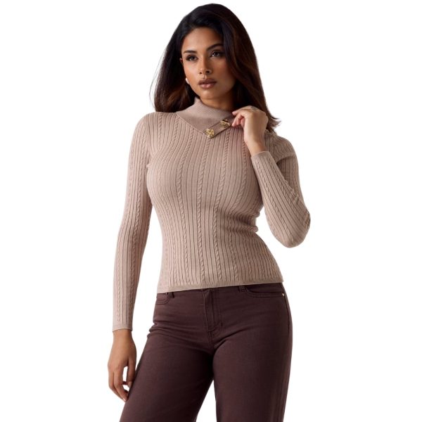 Maglione Guess con scollo asimmetrico