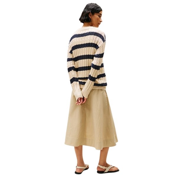 Maglione Tommy Hilfiger relaxed fit in misto lino