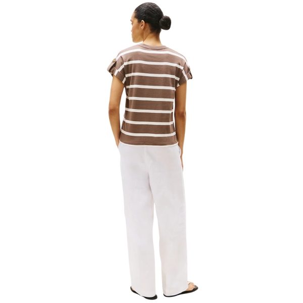 T-shirt Tommy Hilfiger con bottoni dorati