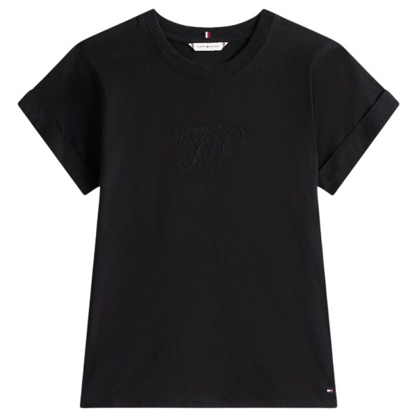 T-shirt Tommy Hilfiger con logo ricamato