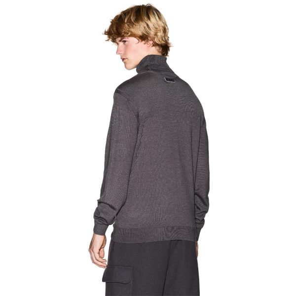 Maglione Armani Exchange dolcevita misto lana