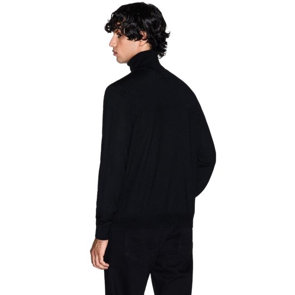 Maglione Armani Exchange dolcevita misto lana