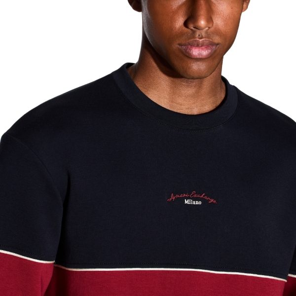 Felpa Armani Exchange in tessuto stretch