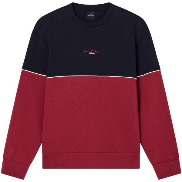 Felpa Armani Exchange in tessuto stretch