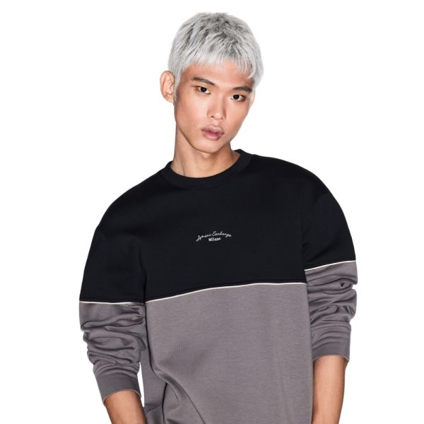 Felpa Armani Exchange in tessuto stretch