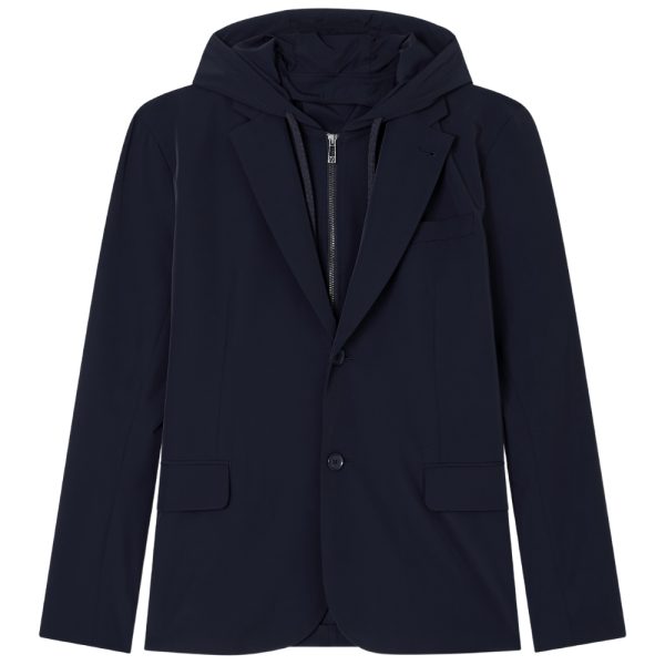 Giacca Armani Exchange in nylon con cappuccio