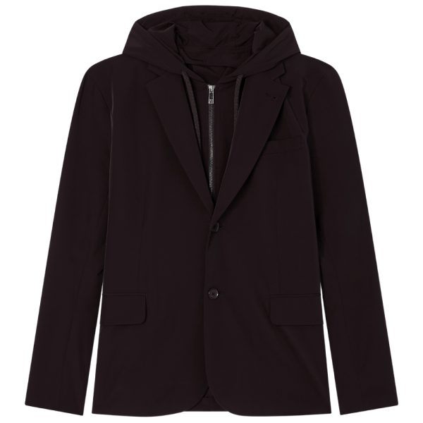 Giacca Armani Exchange in nylon con cappuccio