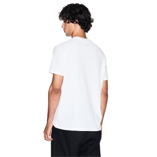 T-Shirt Armani Exchange tessuto jacquard