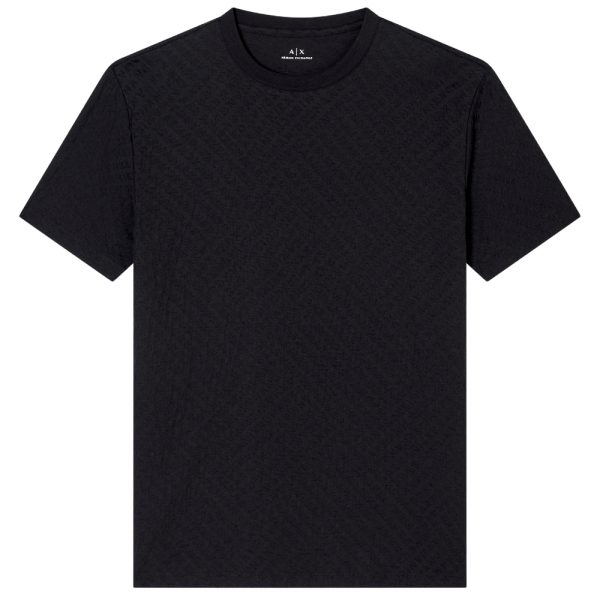 T-Shirt Armani Exchange tessuto jacquard