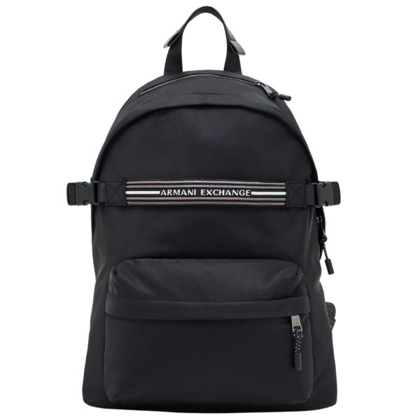 Zaino Armani Exchange con strip con logo