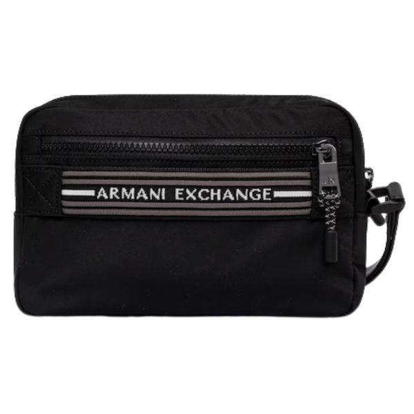 Pochette Armani Exchange con logo