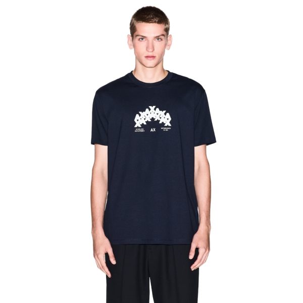 T-Shirt Armani Exchange con stampa grafica