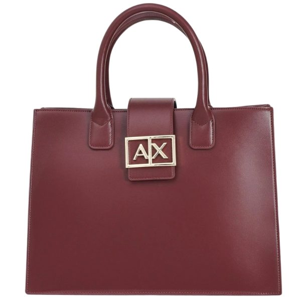 Borsa Armani Exchange Top Handless in tessuto tecnico