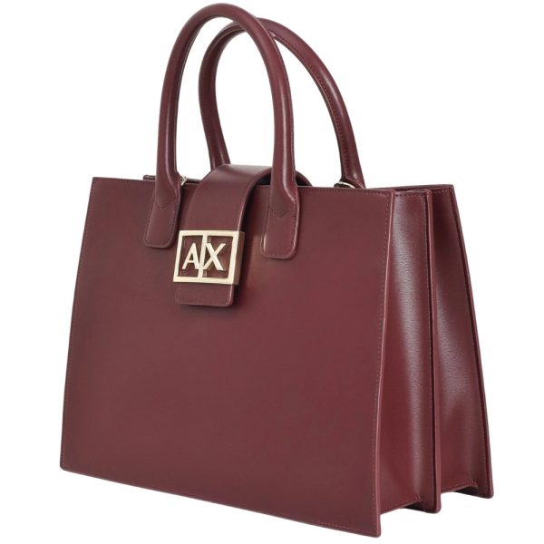 Borsa Armani Exchange Top Handless in tessuto tecnico