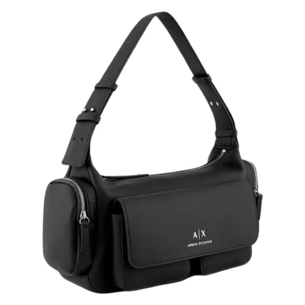 Borsa Armani Exchange con logo